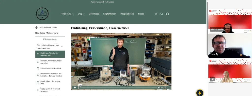 Nobel Hobel Lernplattform